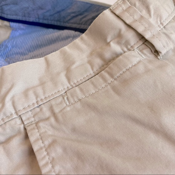 J Crew Club Chino/Khakis Flat Front Shorts Size 33 - Picture 8 of 10